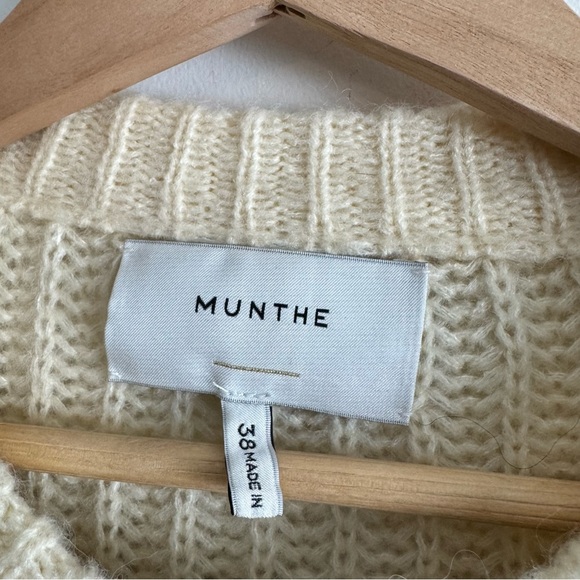 Munthe Nippa Stripe Cardigan Sweater size 38/8 - Picture 3 of 6